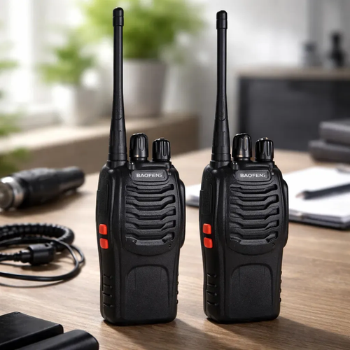 Baofeng 2 Radios Comunicador Audifonos